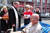 2011 Lourdes Pilgrimage - Archbishop Dolan with Malades (22/267)